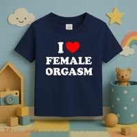 Funny I Love Female Orgasm Toddler T-Shirt thumb 3