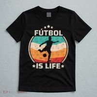 Futbol Is Life Soccer Funny Football Lover Vintage T-Shirt thumb 5