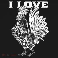 Funny I Love Cock Rooster Lover I Love Roosters T-Shirt thumb 7
