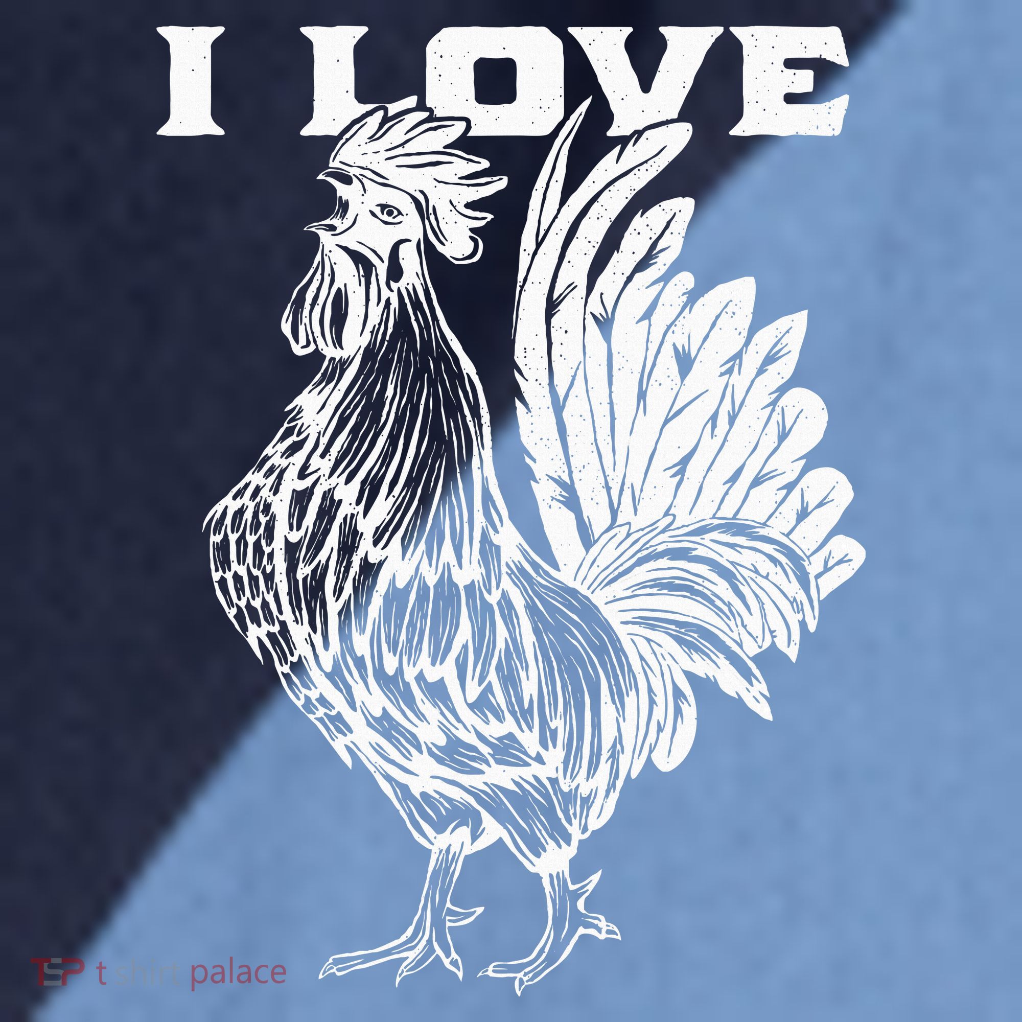 Funny I Love Cock Rooster Lover I Love Roosters Raglan Baseball Sleeve Shirt