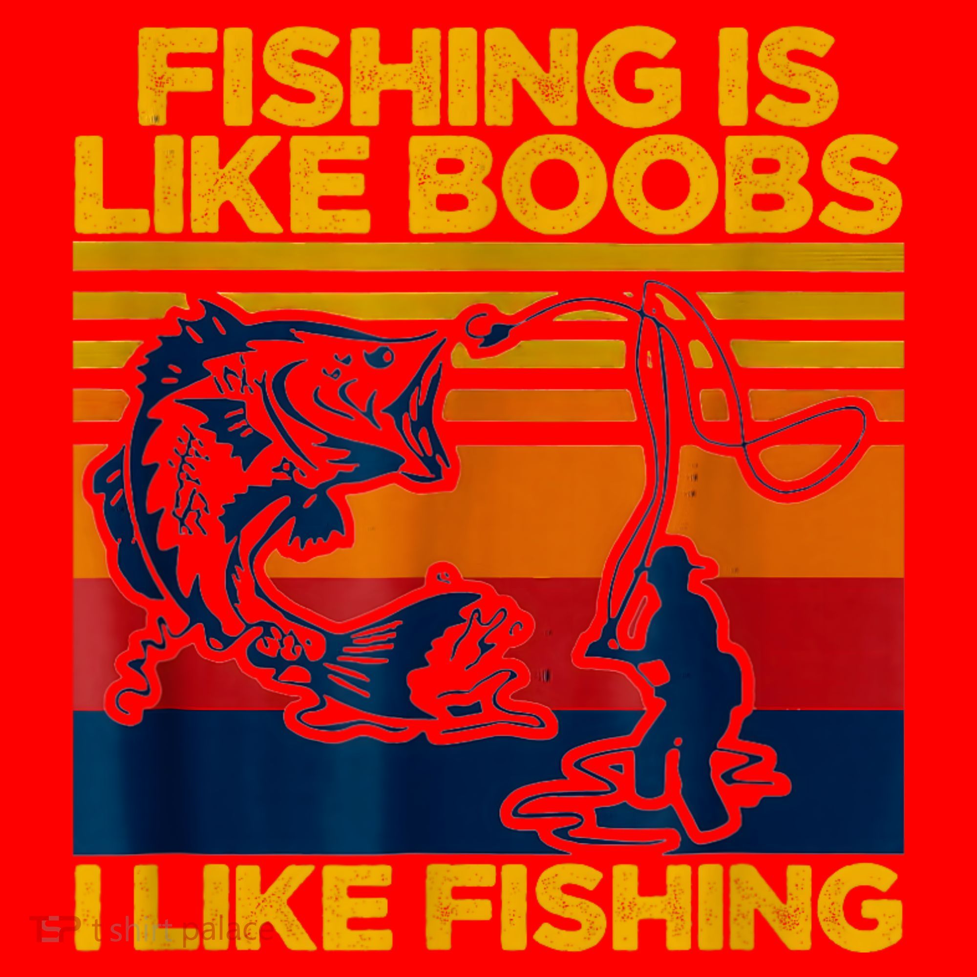 Fishing Is Like Boobs I Like Fishing Santa Hat