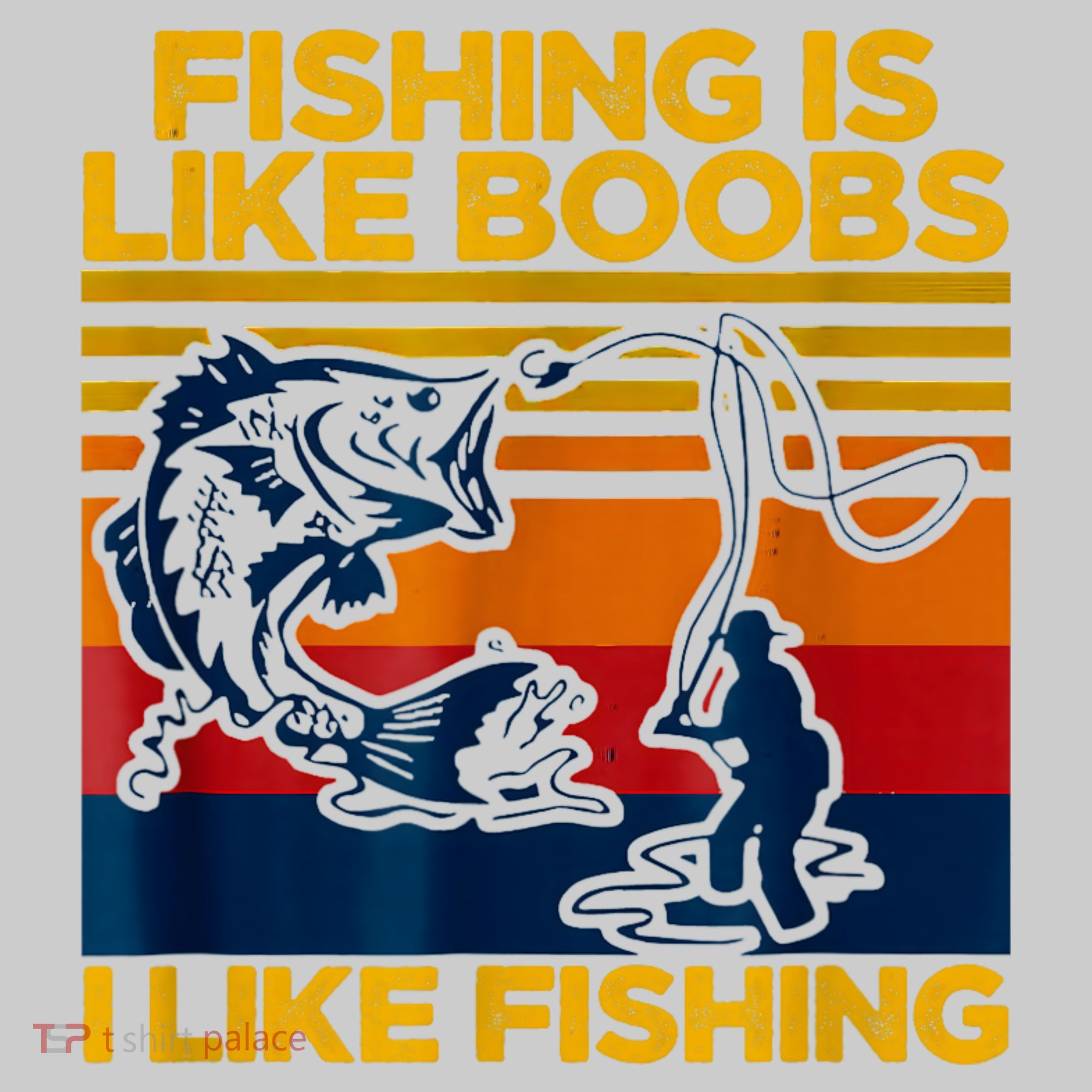 Fishing Is Like Boobs I Like Fishing Mousepad