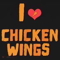 Funny I Love Chicken Wings Gift Fast Food Gift Gift Women's Hoodie thumb 2