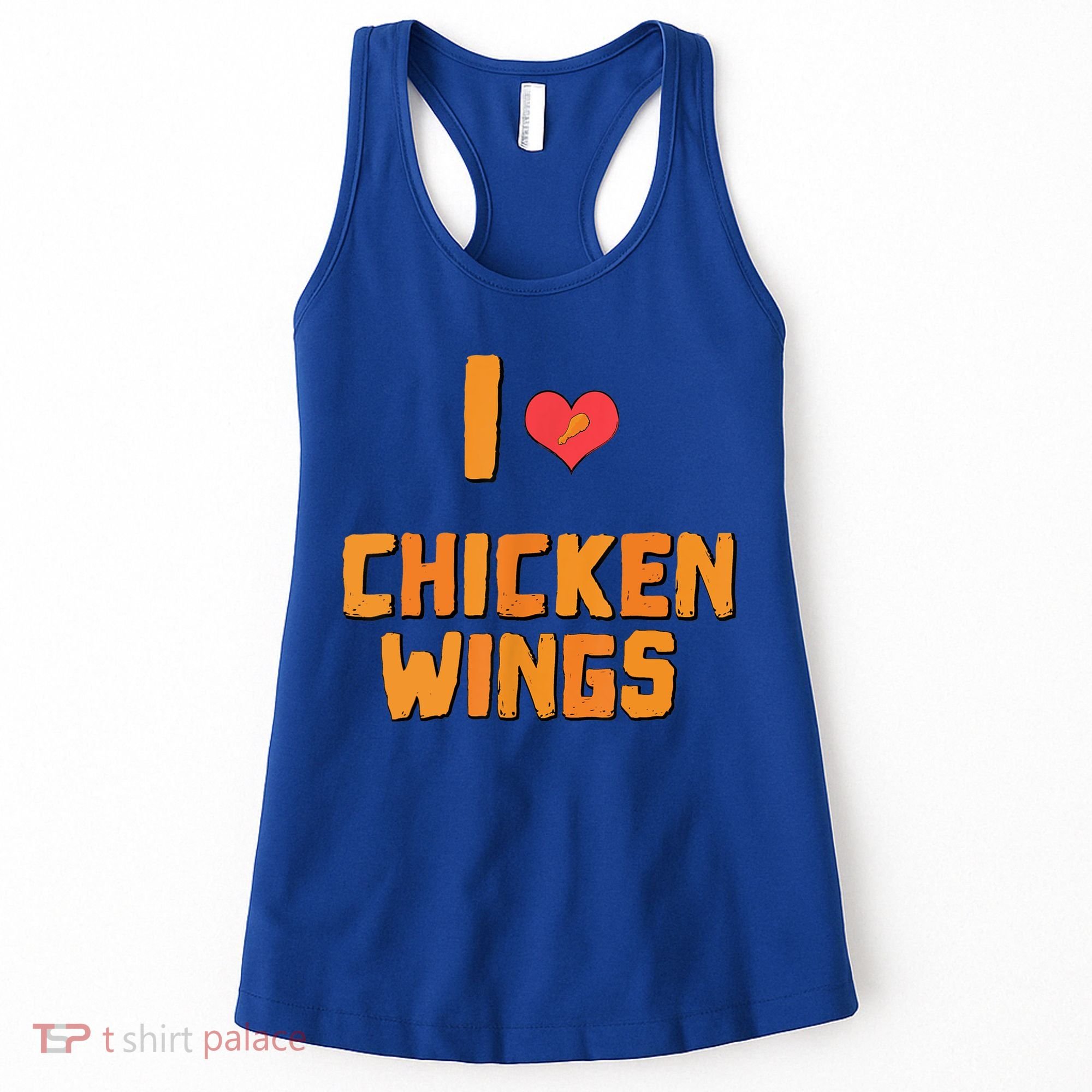 Funny I Love Chicken Wings Gift Fast Food Gift Gift Women's Tank Top