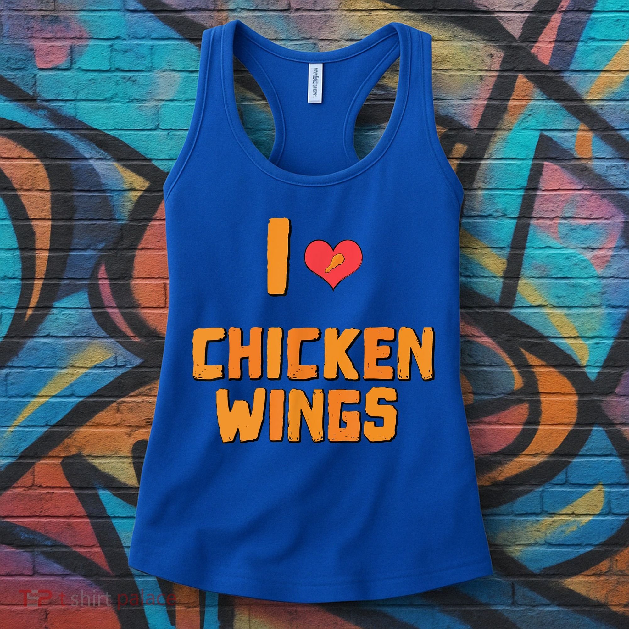 Funny I Love Chicken Wings Gift Fast Food Gift Gift Women's Tank Top