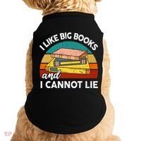 Funny I Like Big Books Cannot Lie English Reading Teacher Doggie Tank thumb 0