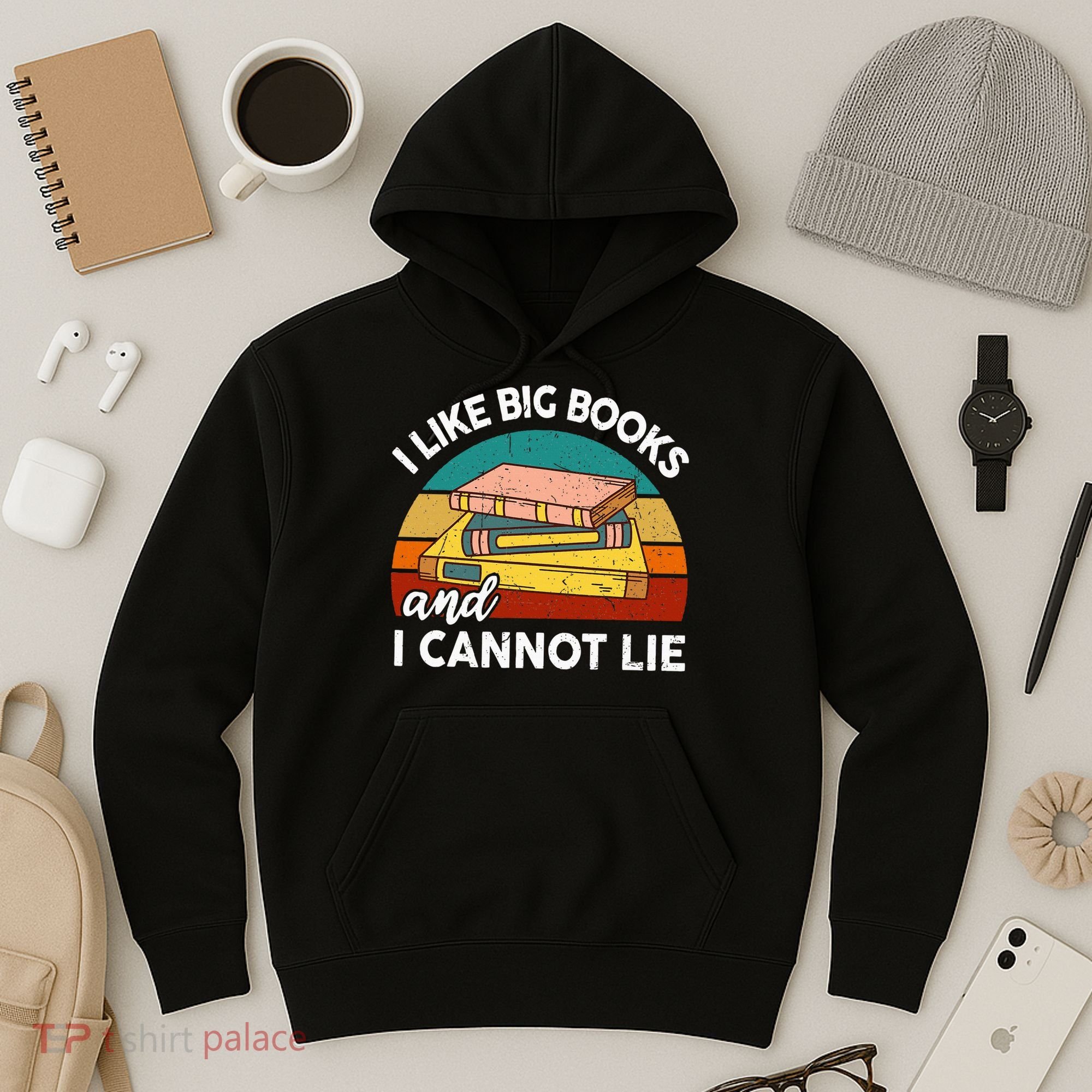 Funny I Like Big Books Cannot Lie English Reading Teacher Hoodie