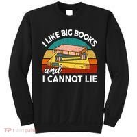 Funny I Like Big Books Cannot Lie English Reading Teacher Sweatshirt thumb 0
