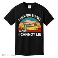 Funny I Like Big Books Cannot Lie English Reading Teacher Kids T-Shirt thumb 0