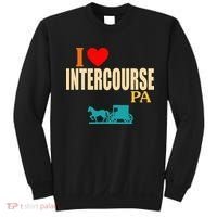Funny I Love Intercourse Pa Apparel Sweatshirt thumb 0
