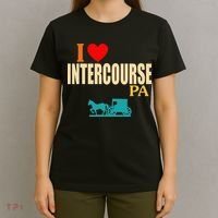 Funny I Love Intercourse Pa Apparel T-Shirt thumb 4