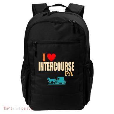 Funny I Love Intercourse Pa Apparel Backpack