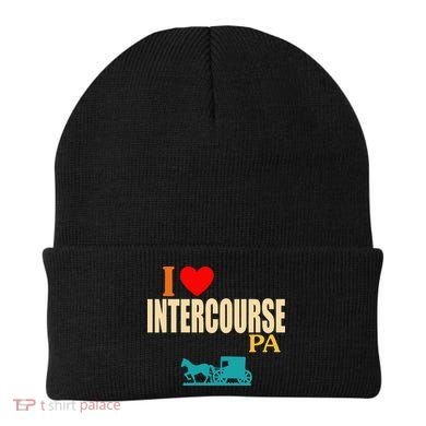 Funny I Love Intercourse Pa Apparel Beanie
