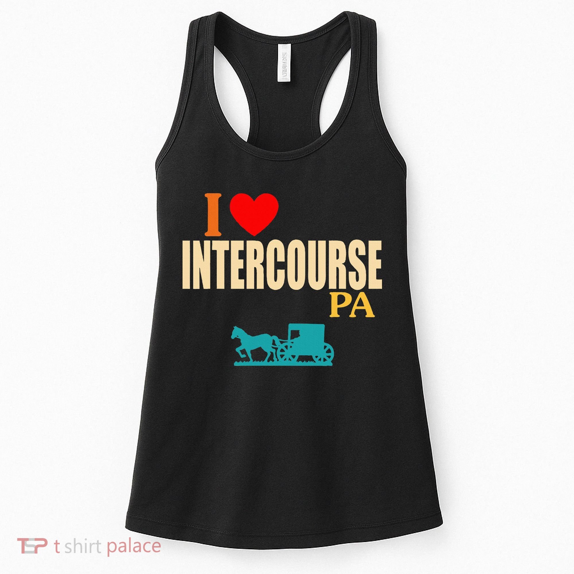 Funny I Love Intercourse Pa Apparel Women's Tank Top