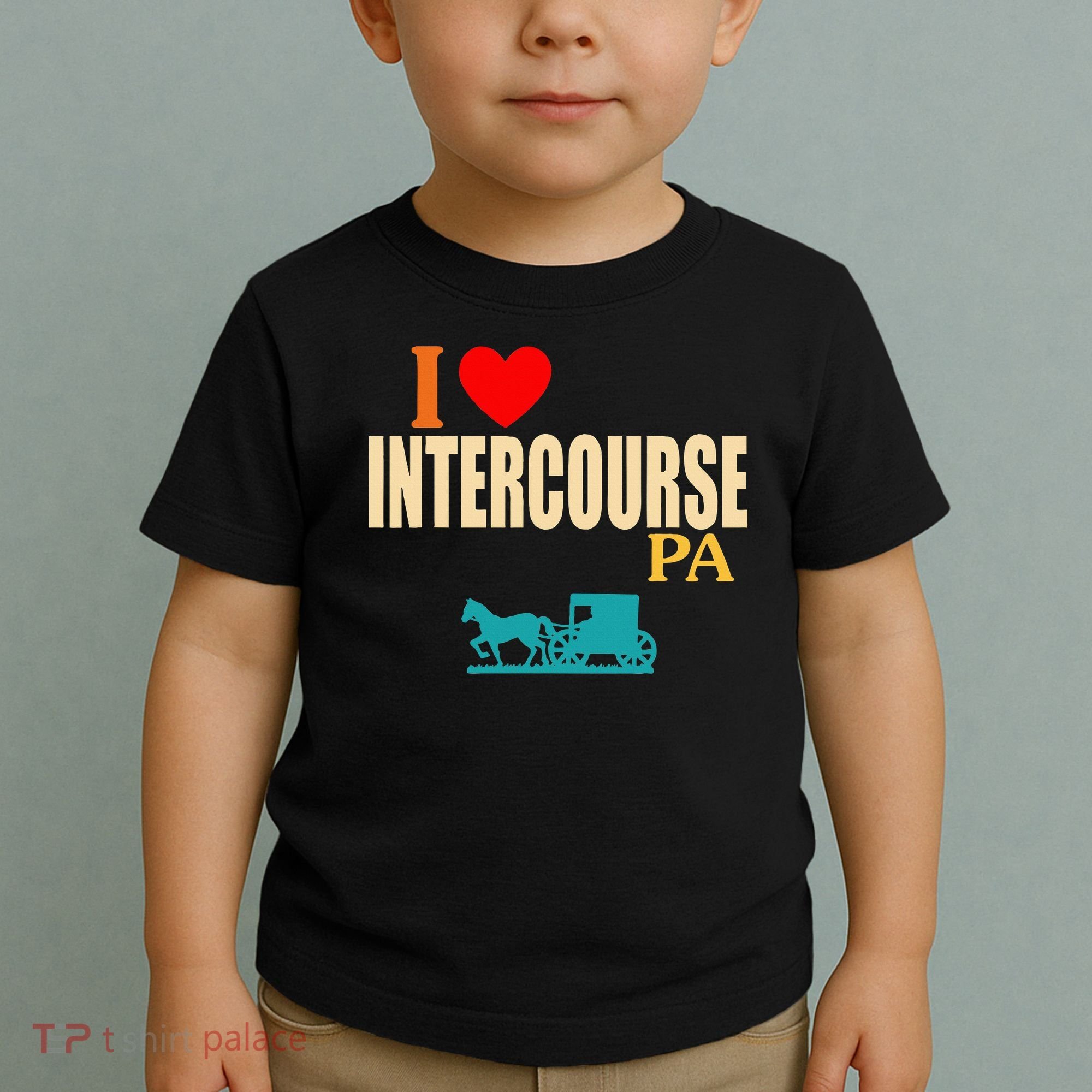 Funny I Love Intercourse Pa Apparel Toddler T-Shirt