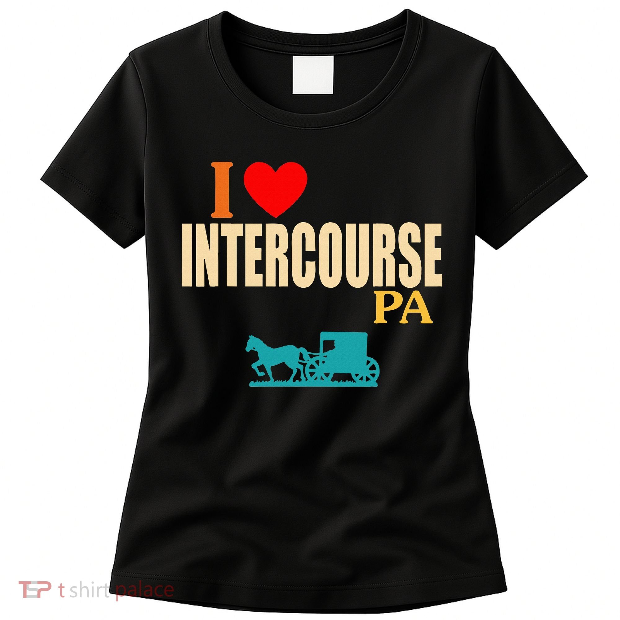 Funny I Love Intercourse Pa Apparel Women's T-Shirt