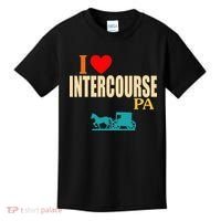 Funny I Love Intercourse Pa Apparel Kids T-Shirt thumb 0