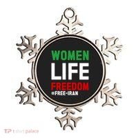 Free Iran Life Freedom Stand With Persian Funny Gift Ornament thumb 0