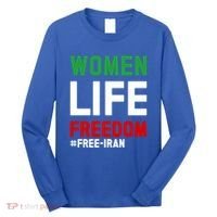 Free Iran Life Freedom Stand With Persian Funny Gift Long Sleeve Shirt thumb 0