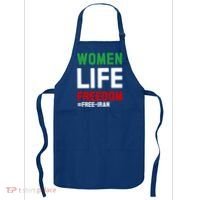Free Iran Life Freedom Stand With Persian Funny Gift Apron thumb 0