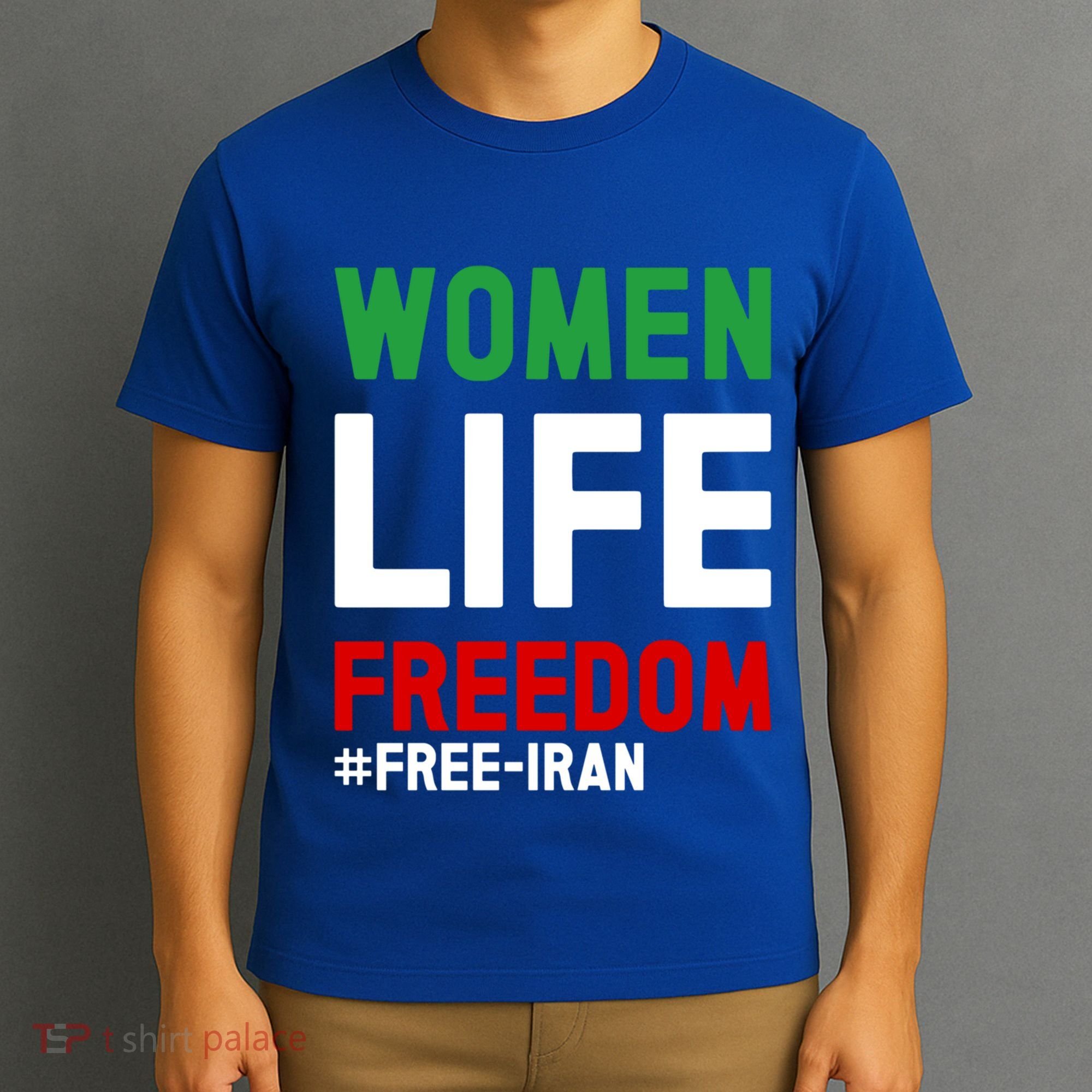 Free Iran Life Freedom Stand With Persian Funny Gift T-Shirt