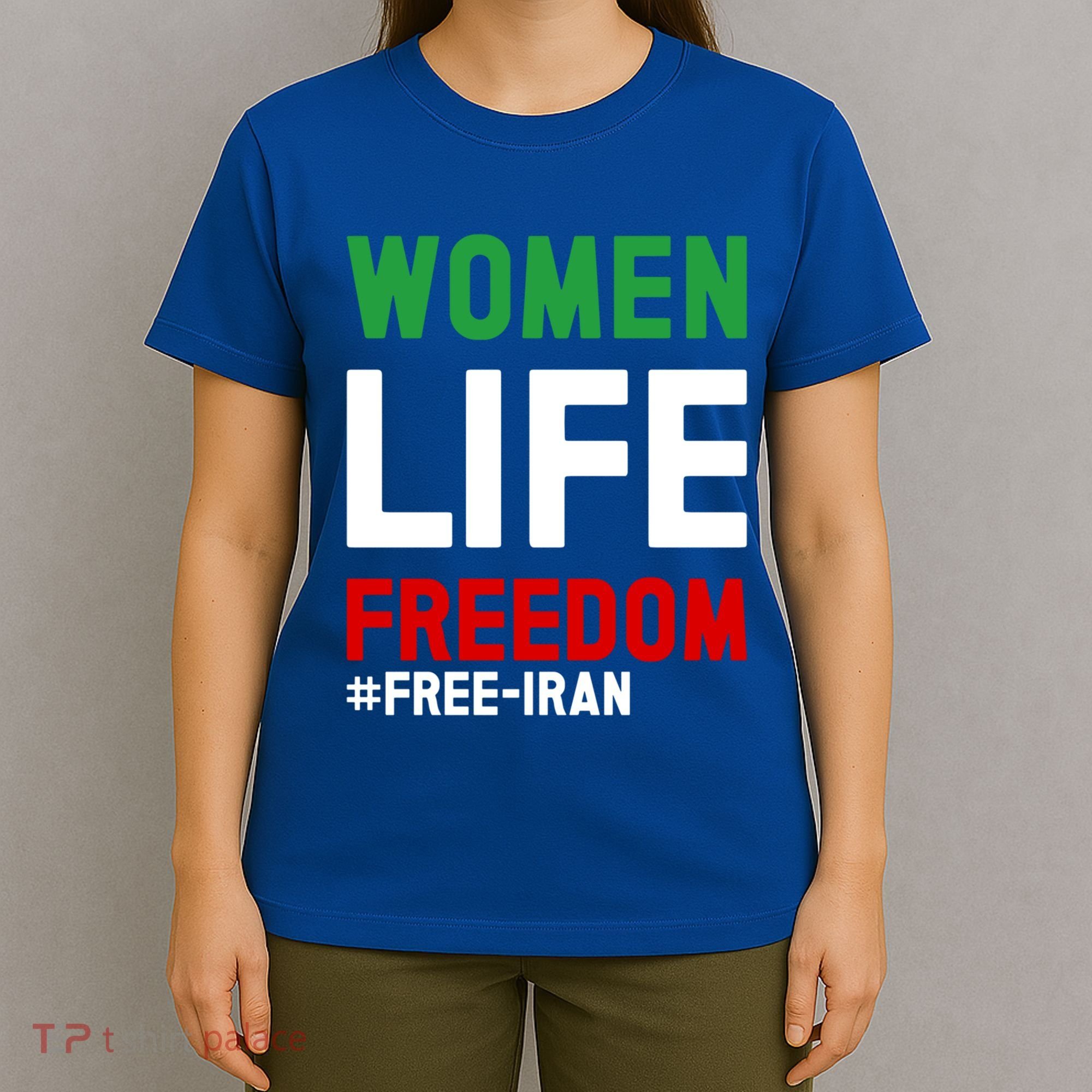 Free Iran Life Freedom Stand With Persian Funny Gift T-Shirt