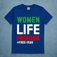 Free Iran Life Freedom Stand With Persian Funny Gift T-Shirt thumb 5