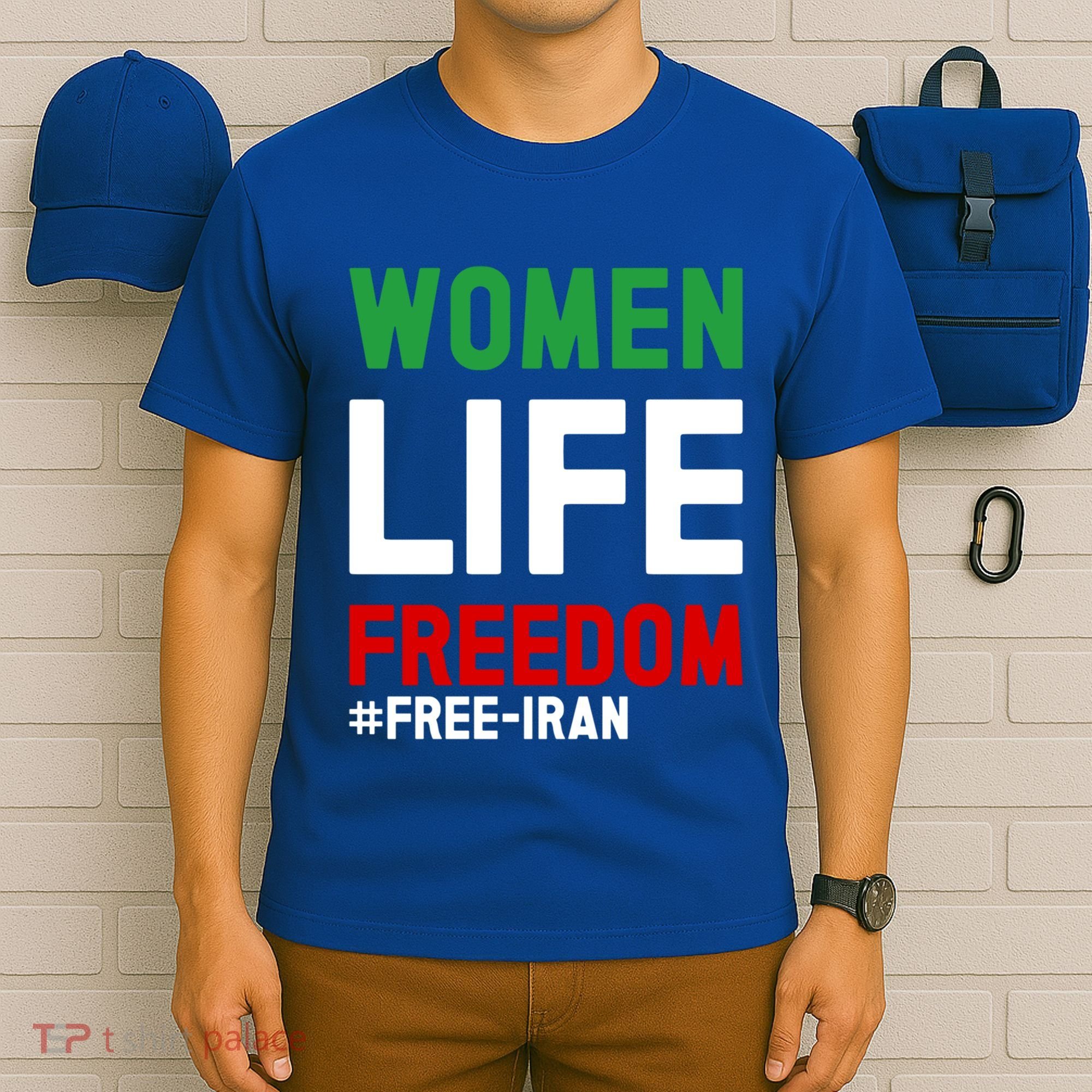 Free Iran Life Freedom Stand With Persian Funny Gift T-Shirt