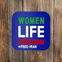 Free Iran Life Freedom Stand With Persian Funny Gift Coaster thumb 0