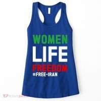 Free Iran Life Freedom Stand With Persian Funny Gift Women's Tank Top thumb 0