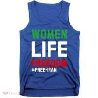 Free Iran Life Freedom Stand With Persian Funny Gift Tank Top thumb 0