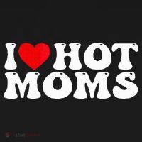 Funny I Love Hot Moms I Heart Hot Moms Women's Tank Top thumb 5