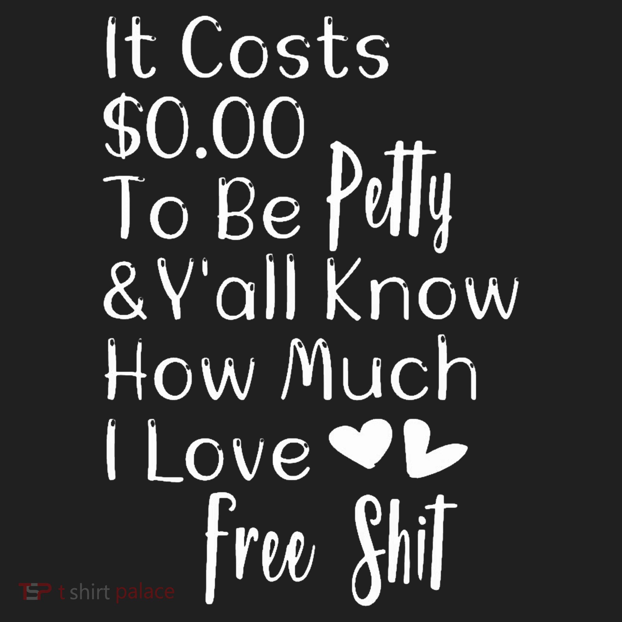 Funny I Love Free Shit Petty Beanie