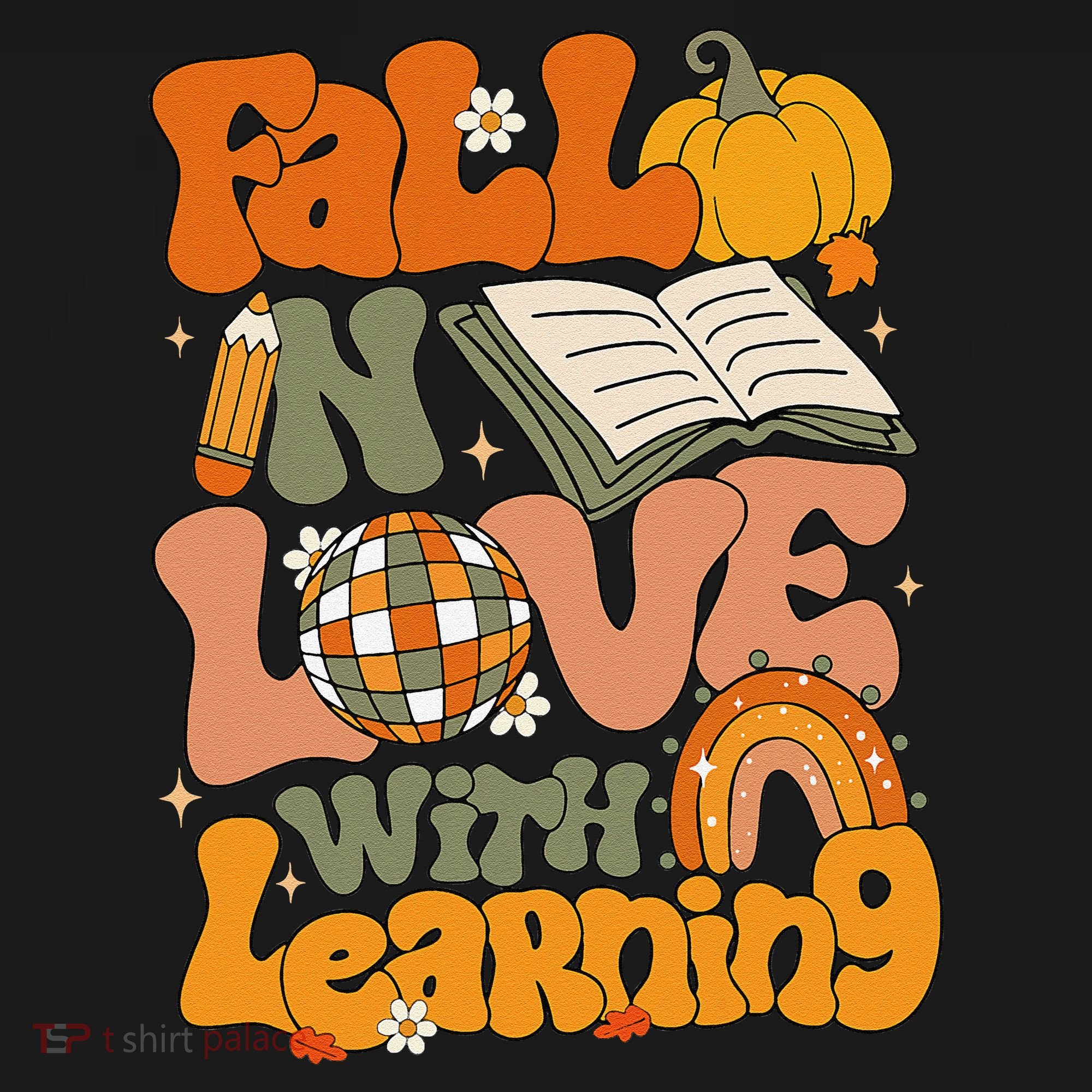 Fall In Love With Learning Autum Thanksgiving Gift Women's Hoodie