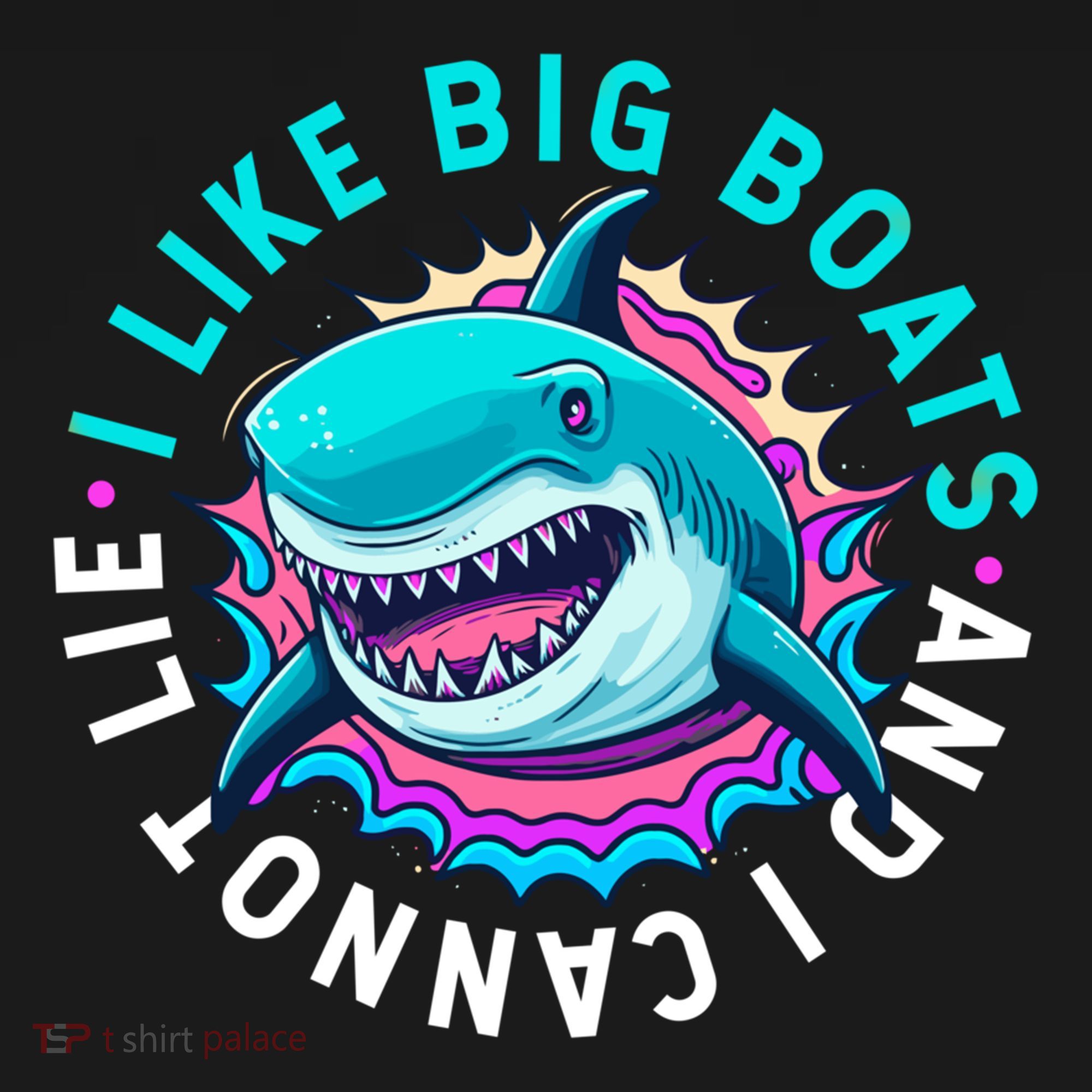 FunnySharks I Like Big Boats And I Cant Lie Gift Women's Hoodie