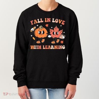 Fall In Love With Learning Autumn Cute Women's Sweatshirt