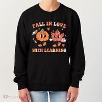 Fall In Love With Learning Autumn Cute Women's Sweatshirt thumb 0