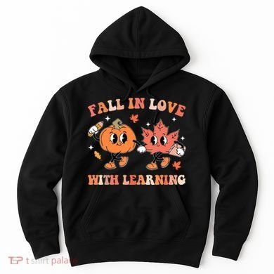 Fall In Love With Learning Autumn Cute Hoodie