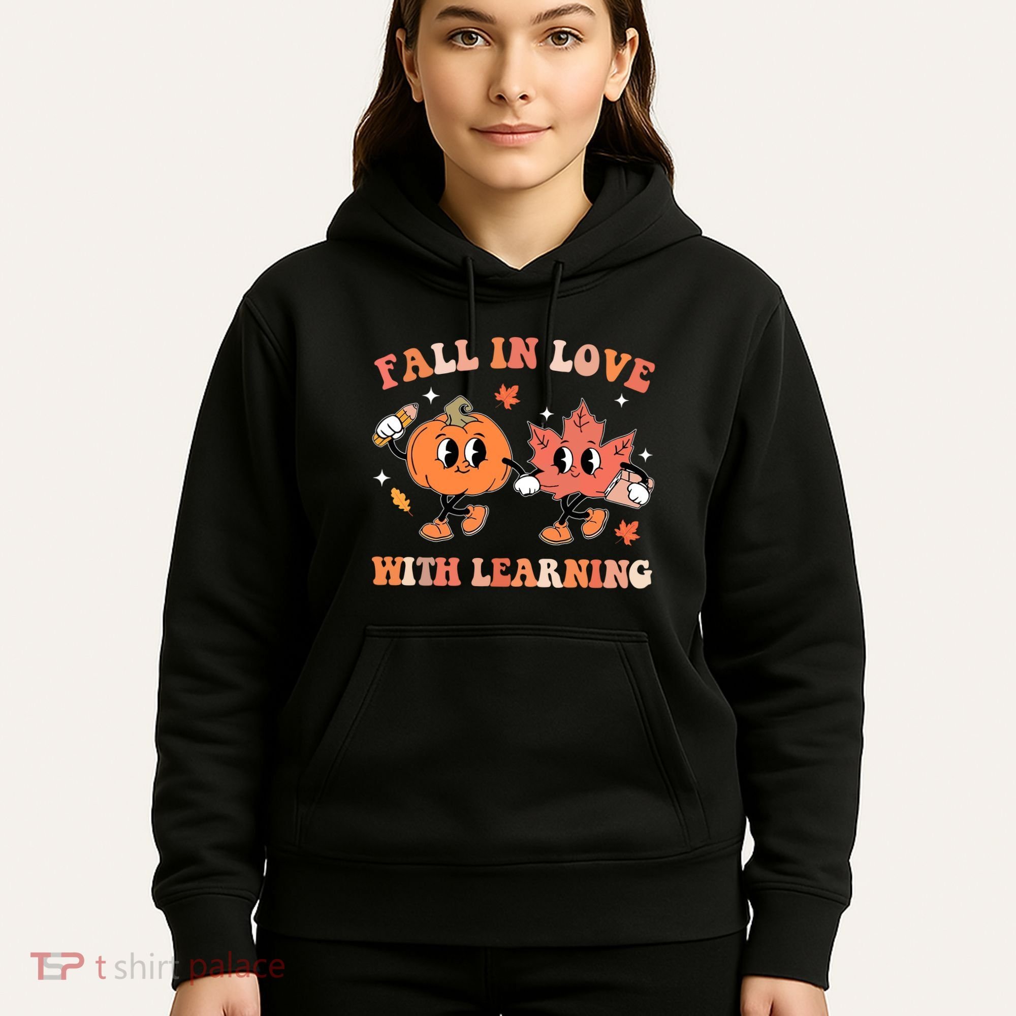 Fall In Love With Learning Autumn Cute Hoodie