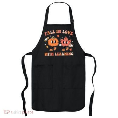 Fall In Love With Learning Autumn Cute Apron
