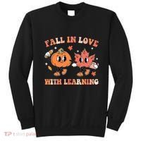 Fall In Love With Learning Autumn Cute Sweatshirt thumb 0