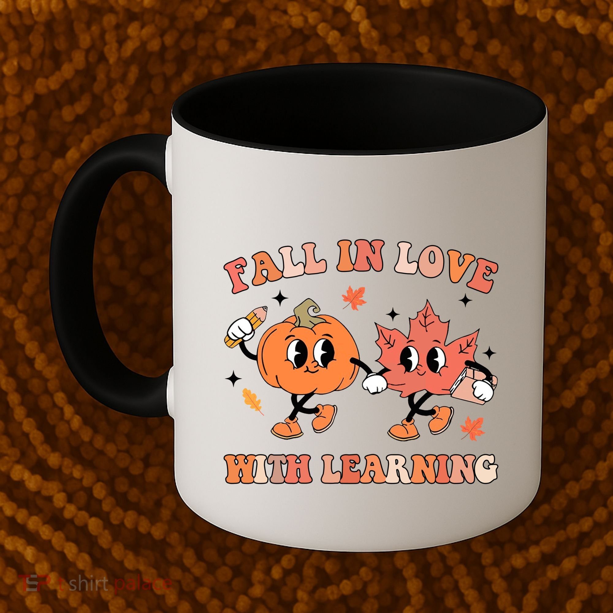 Fall In Love With Learning Autumn Cute Coffee Mug