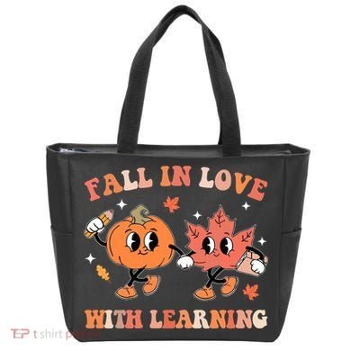 Fall In Love With Learning Autumn Cute Tote Bag