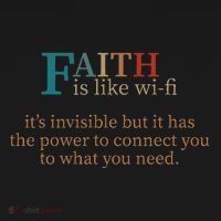 Faith Is Like Wifi Funny Religious Christian Bible & Jesus Women's Hoodie thumb 2