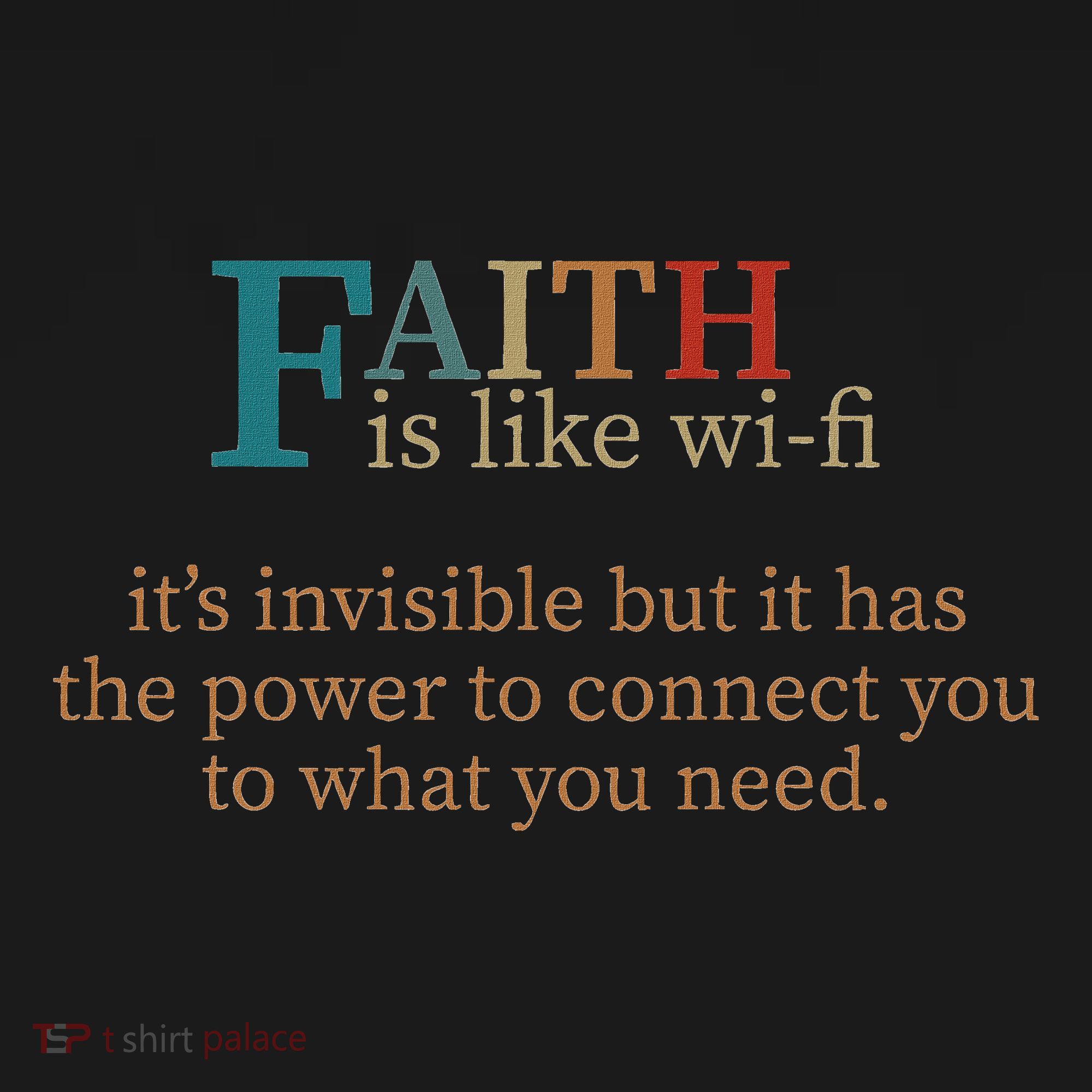 Faith Is Like Wifi Funny Religious Christian Bible & Jesus Women's Tank Top