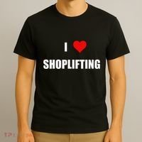Funny I Love Shoplifting T-Shirt thumb 3