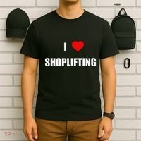 Funny I Love Shoplifting T-Shirt thumb 6