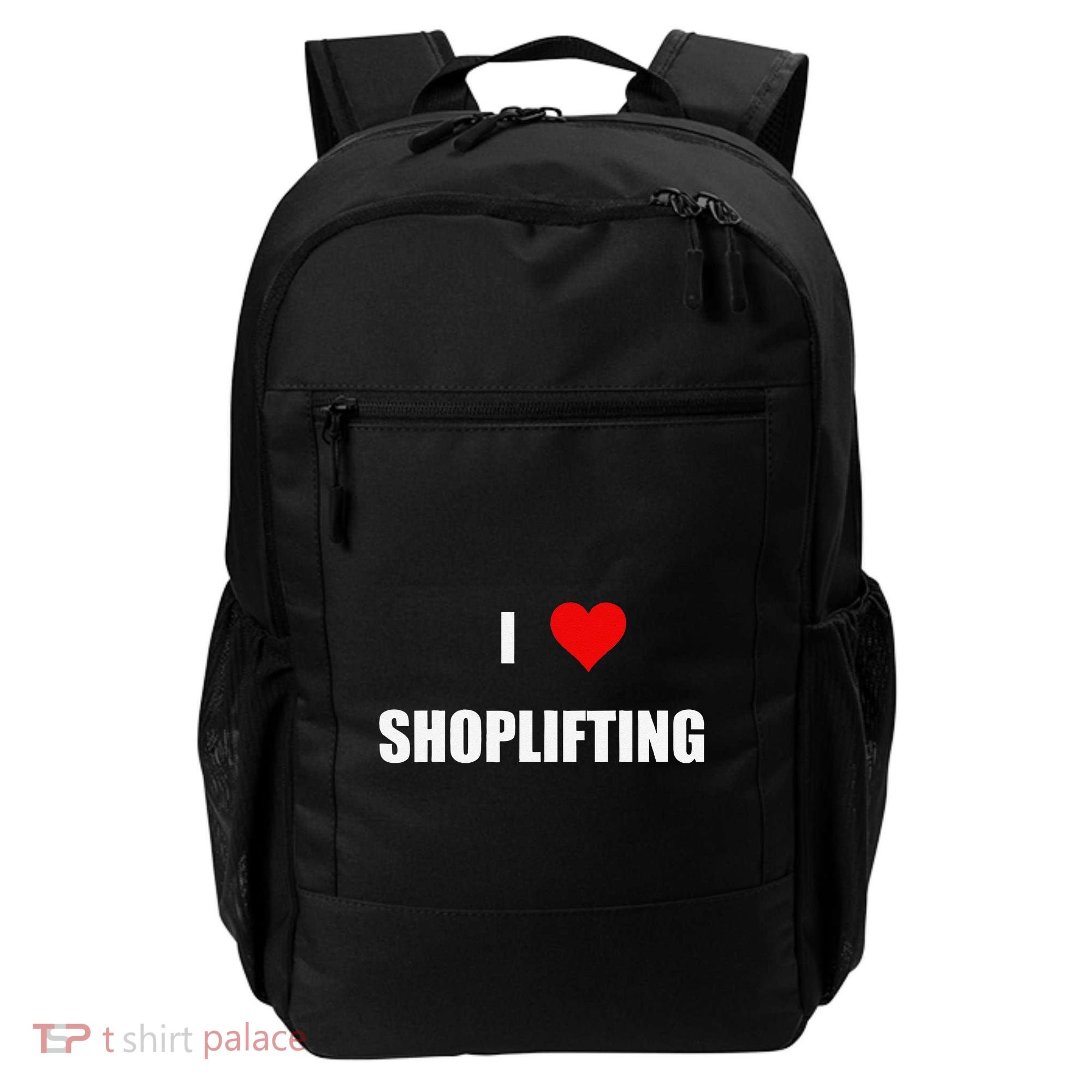 Funny I Love Shoplifting Backpack
