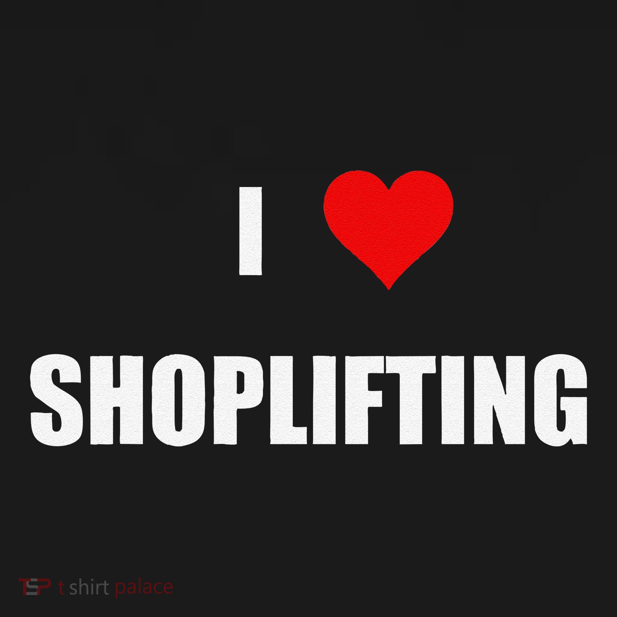 Funny I Love Shoplifting Visor