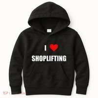 Funny I Love Shoplifting Kids Hoodie thumb 0
